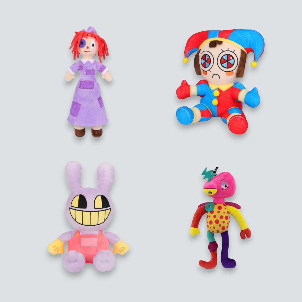 Digital Circus Plush Bundle