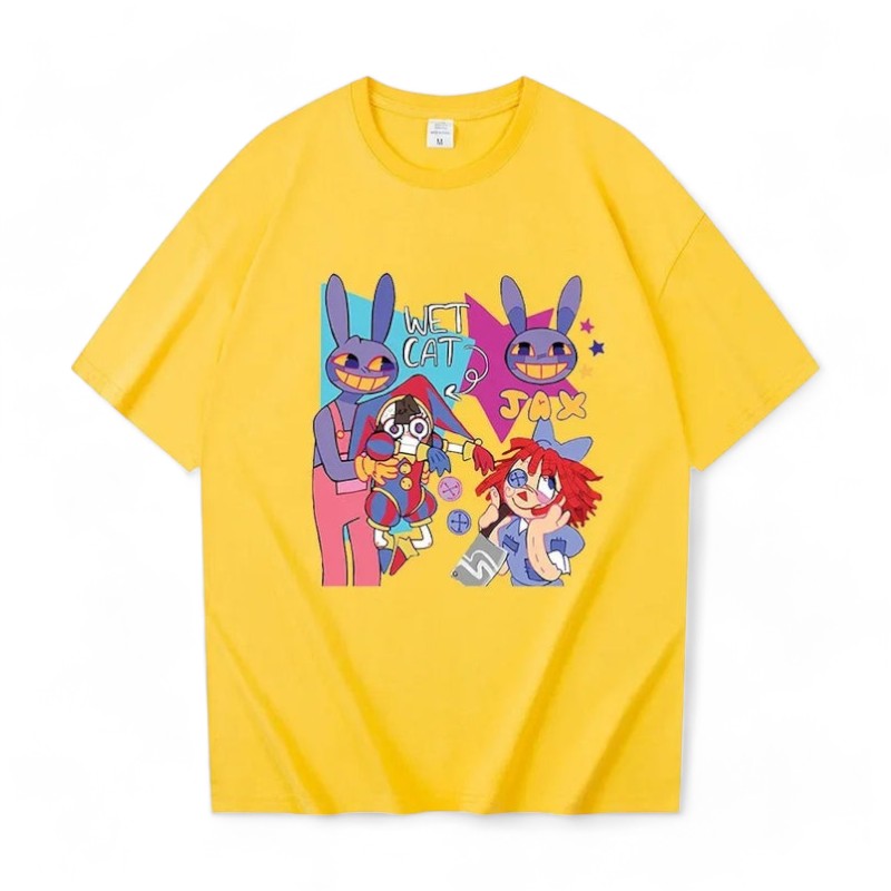 Wet Cat Jax Tshirt | Digital Circus Merch